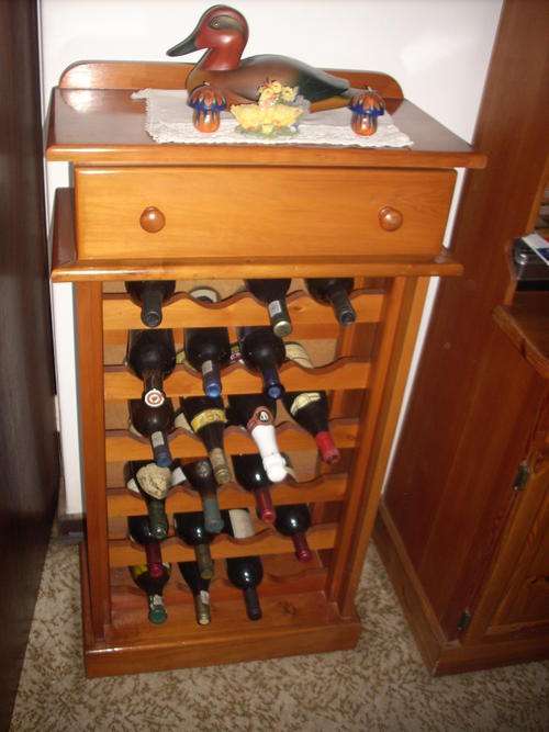 Pine Wine Rack