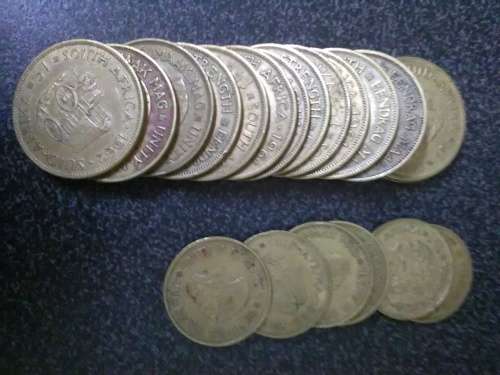 Lot of 1/2c and 1c SA Coins