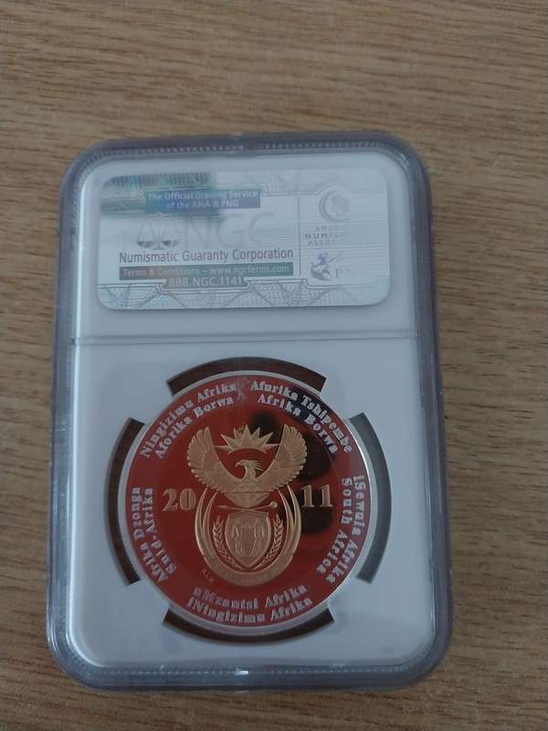 2011 SA silver R5 90th Anniversary PF69 unltra Cameo