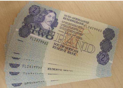 BRAND NEW R2 NOTES - G P C DE KOCK - UNC FROM BANK SEAL  - 33 AVAILABLE
