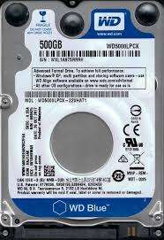 500gb WD Blue SATA 2.5