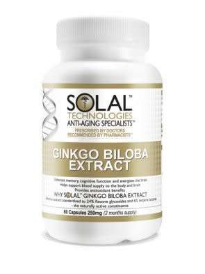 Solal | Ginkgo Biloba Extract | 60 Capsules