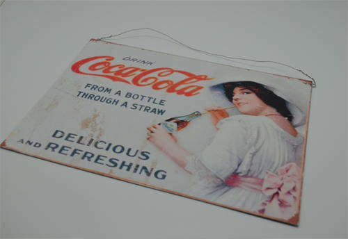 Metal Coca Cola Sign