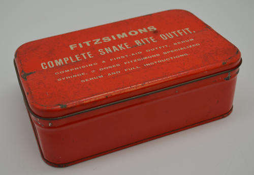 Unique Collectable - Unused 1950 Fitzsimon's Snake Park Snake bite Kit