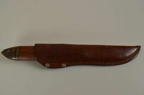 J M Marttiini inox knife with sheath