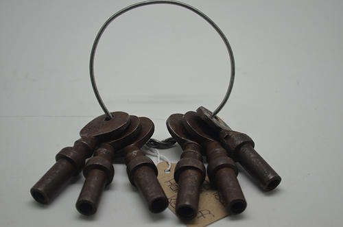 6 Hiatt Handcuff Keys