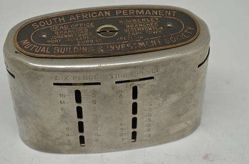 South African Permanent Mutual Buildings & Investment Society Money Box