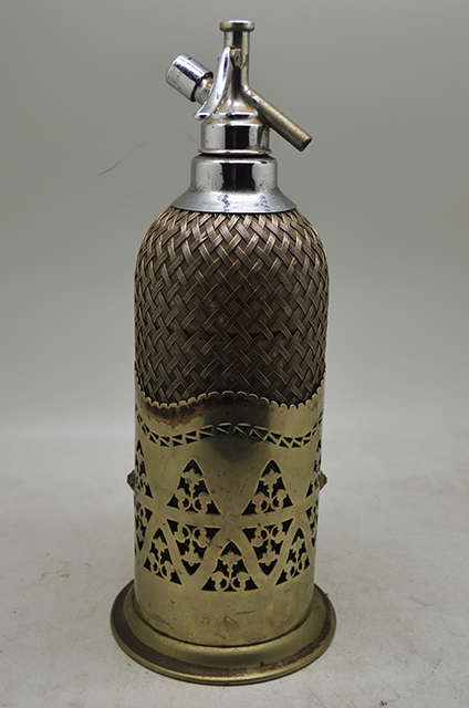 Sparklets Ltd Makers London. Soda Syphon in stand