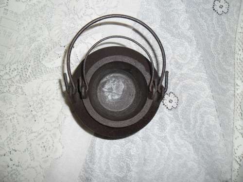 Vintage cast iron double glue pot from the Cannon Foundry Deepfields
