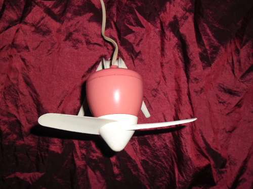 Circa 1960's......Pink "Rocket" desk fan Model 750 .  H Frost & Co Walsall Eng.