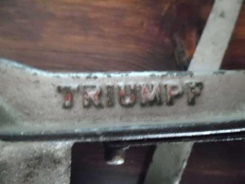 Vintage Pefra Patent Triumph peach ( fruit)  peeler.