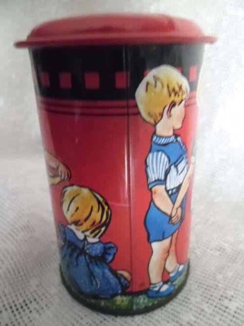 Vintage Tinplate Post Office Mail Box Money Box