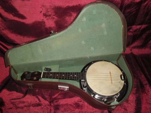 George Formby Banjo Ukulele in original case