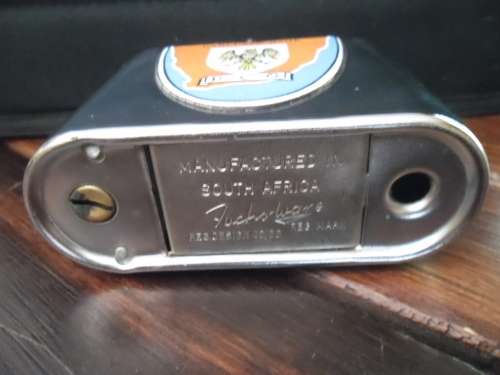 Bilingual Barclays DCO Table Mountain money box. Made in South Africa by Fuchsware