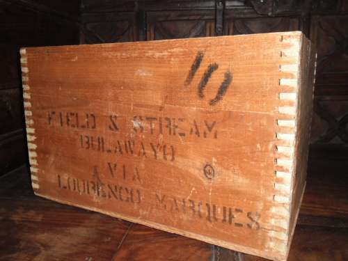 Eley Kynoch Factories. Small Arms Ammunition wooden crate