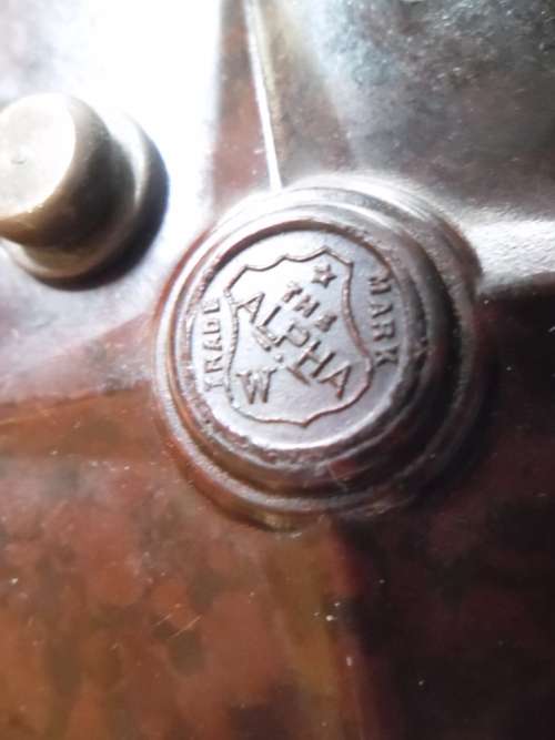 Vintage"The Alpha" Bakelite fishing reel
