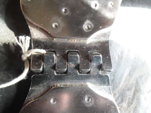 Pair of Alcyon Handcuffs with key. Made in Spain