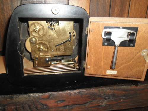 American Watch Co. Cape Town. Art Deco  Mantle Clock