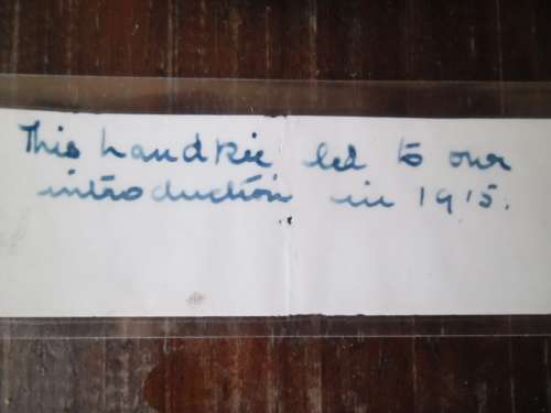 SLR Officers Badge-Cecil Wallis - Died of wounds at Le Treport Oct 1918 .Prince of Wales Volunteers
