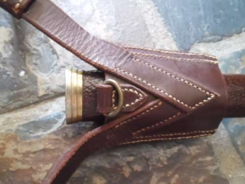 SADF Army Officers Ceremonial Sword with leather scabbard (WKC). Circa 1970's