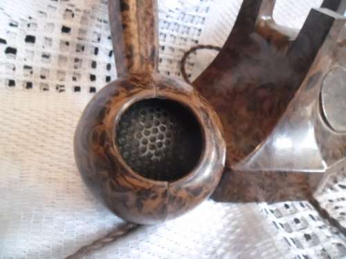 Mid-century toy intercoms - Pair of Chad Valley 'improved' telephones. Brown walnut Bakelite.British