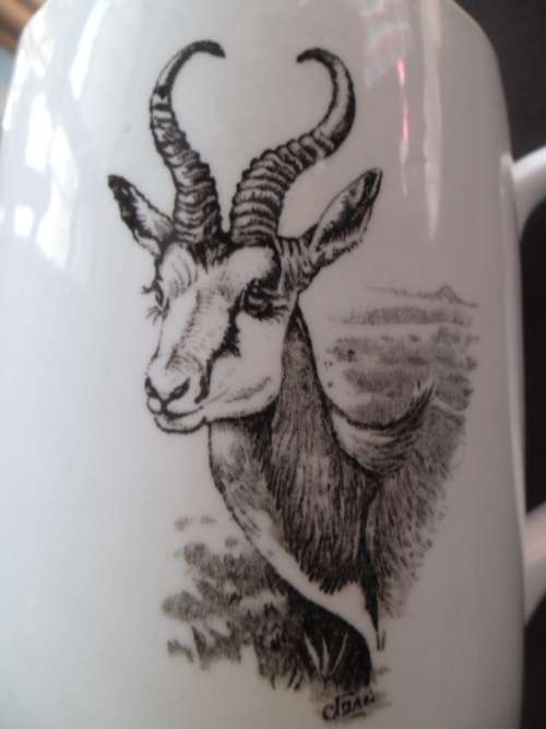 Wedgwood beer stein commissioned for the Union National Parks of South Africa