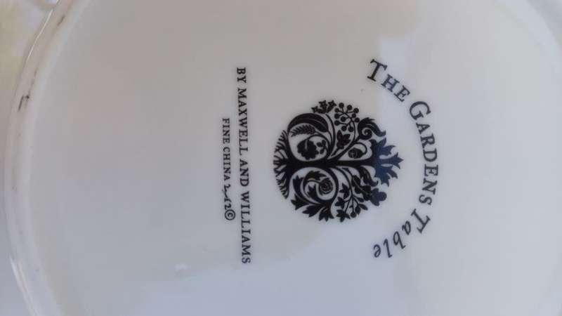 Set of 6 Maxwell & Williams, Plates `The Garden Table`