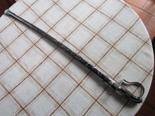 Triple-etched German 3. Garde Feldart. Regiment Sabre / Sword by Carl Eickhorn RARE!!