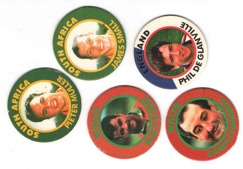 Rugby World Cup 1995 Trading Discs Slama