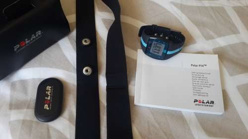 POLAR FT4 Fitness Heartrate Watch Blue
