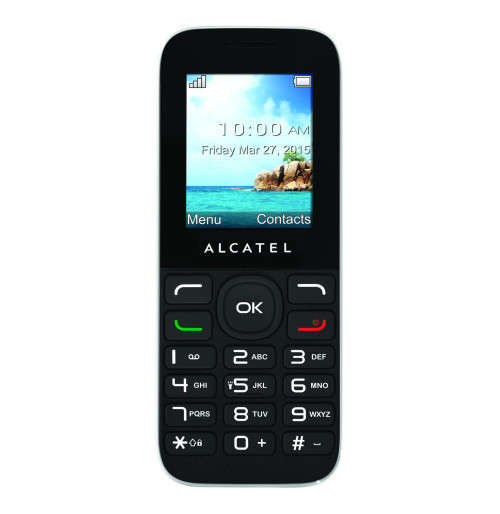 Alcatel One Touch 1050G Cellphone White