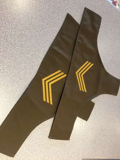 SADF Cadet Rank Brassard Set - Sgt on Nutria