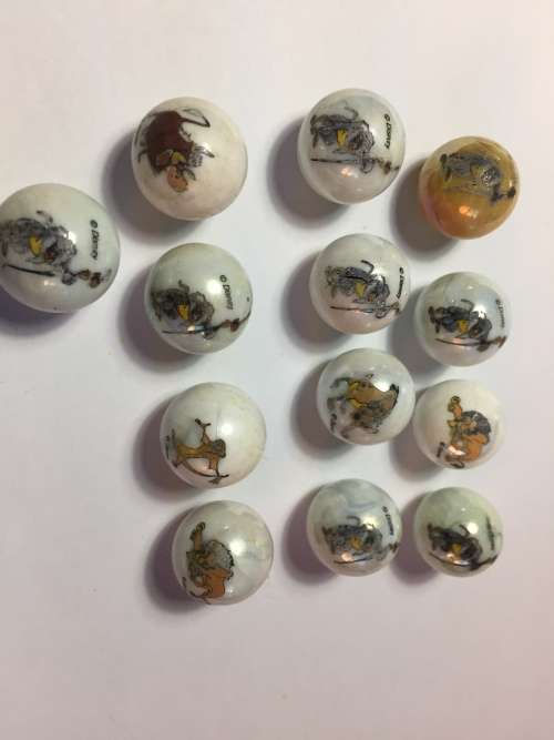13 Rare Lion King Marbles/Goons toys