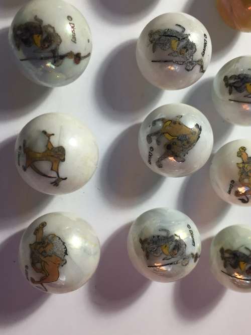 13 Rare Lion King Marbles/Goons toys
