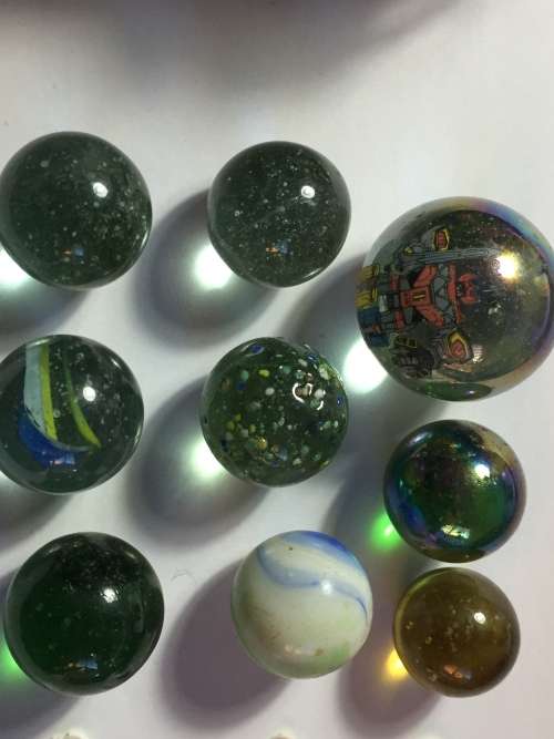 Lot of used marbles - goons