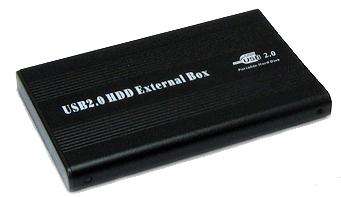 2.5" IDE EXTERNAL HDD ENCLOSURE-BLACK