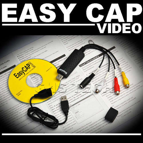 Easycap USB 2.0 Video TV DVD VHS Audio Capture Adapter