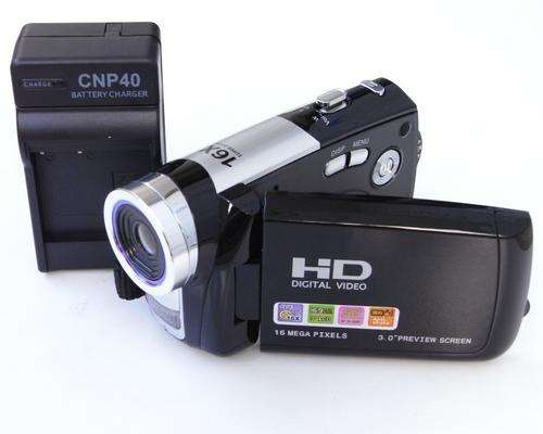 16MP 3" TFT Rotation HD Digital Camcorder - 16 X DIGITAL ZOOM