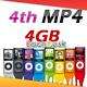 4GB 1.8" LCD MP3/MP4 With FM Radio - BLACK
