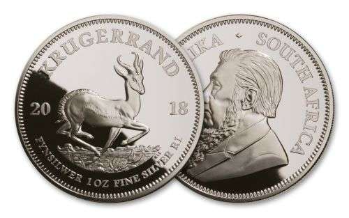2018 1 OZ SILVER KRUGERRAND