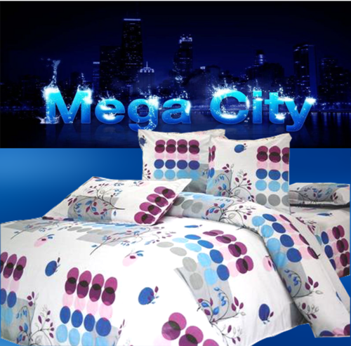 6PCE SUPER SOFT DUVET COVER SETS - DOUBLE BED SIZE-FREE SHIPPING