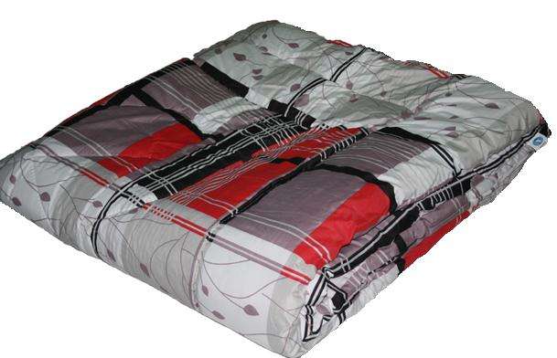 3 PCE SOFT COTTON COMFORTER SET - THREE QUARTER SIZE BED