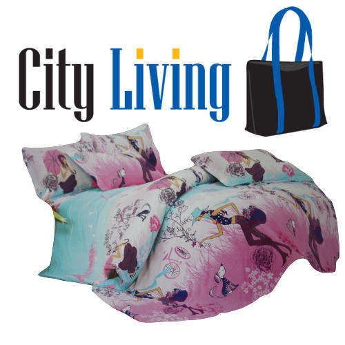 6 Piece Duvet Cover Sets - Queen Bed Size