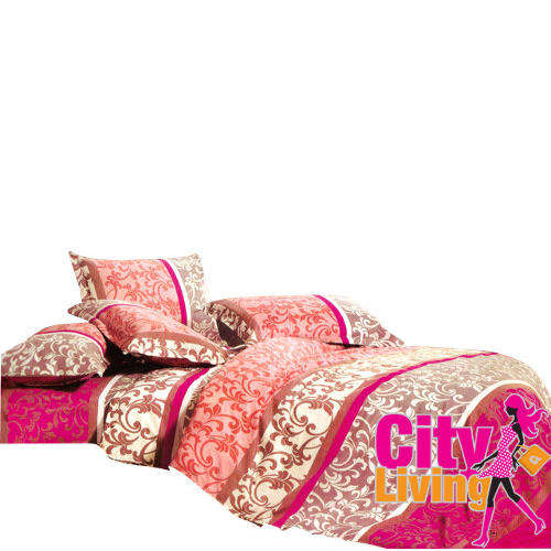 6 Piece Duvet Cover Sets - Queen Bed Size