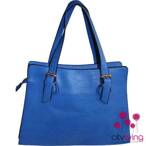 Blackcherry Handbag With Compartments