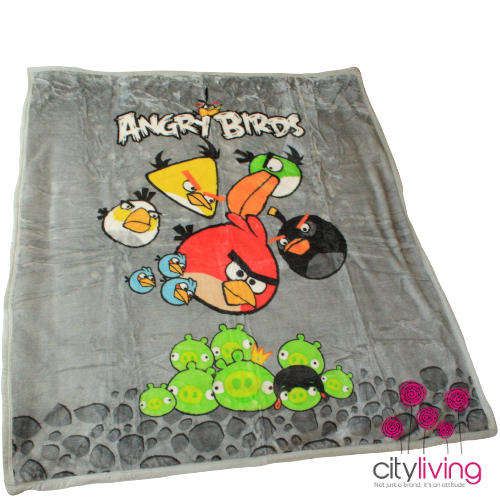 Angry Birds Print Blanket