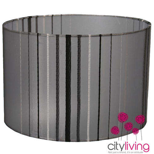 Illumina Black Stripe Lamp Shade