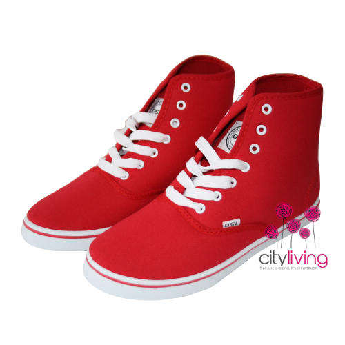 DSL Canvas Ankle Boot Size 6