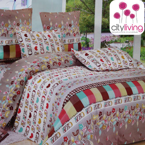 6 Piece Duvet Cover Sets - Queen Bed Size