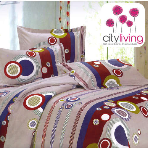 Free Shipping - 6 Piece Duvet Cover Sets - Queen Bed Size